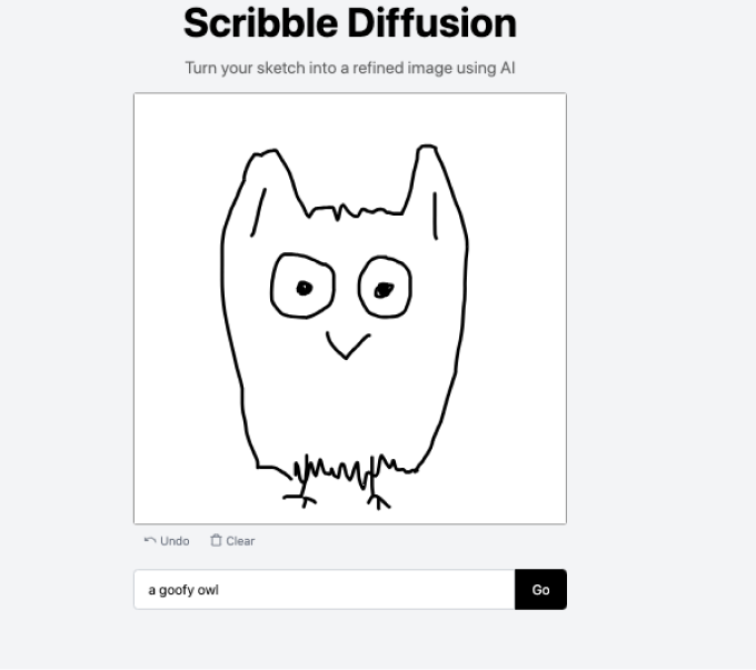 Scribble Diffusion