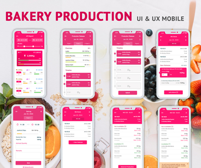 Bakery Production UI UX